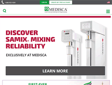 Tablet Screenshot of medisca.com