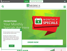 Tablet Screenshot of medisca.org